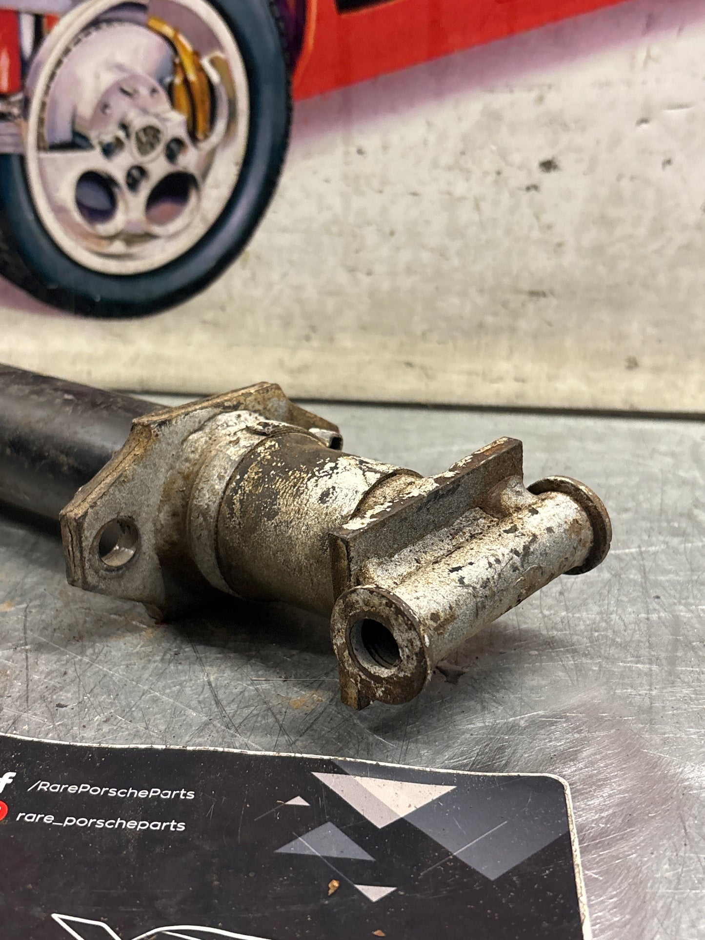 Porsche 928 bumper impact absorber, used 92850501503