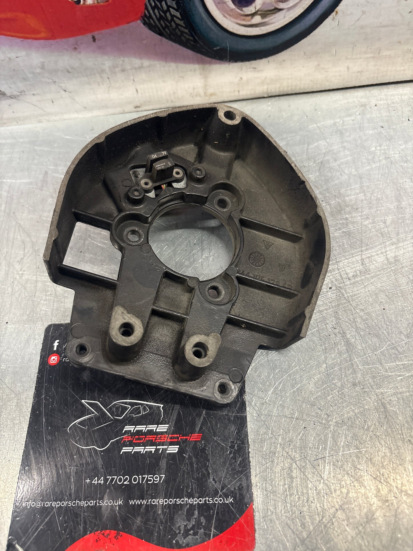 Porsche 944 968 camshaft gear cover, used 9441051795R