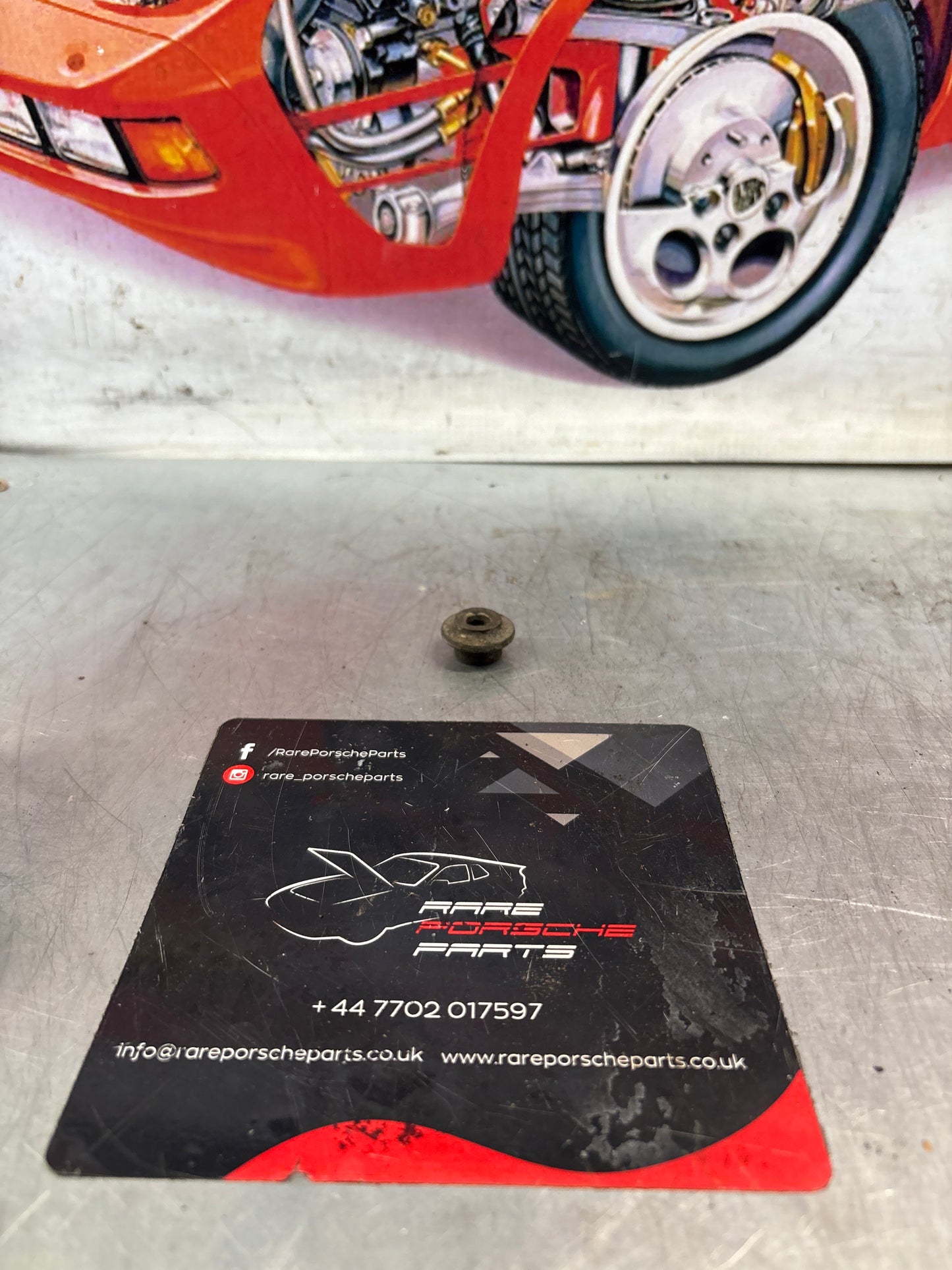 Porsche 924 2.0 inc turbo cam belt cover spacers, used 056109135