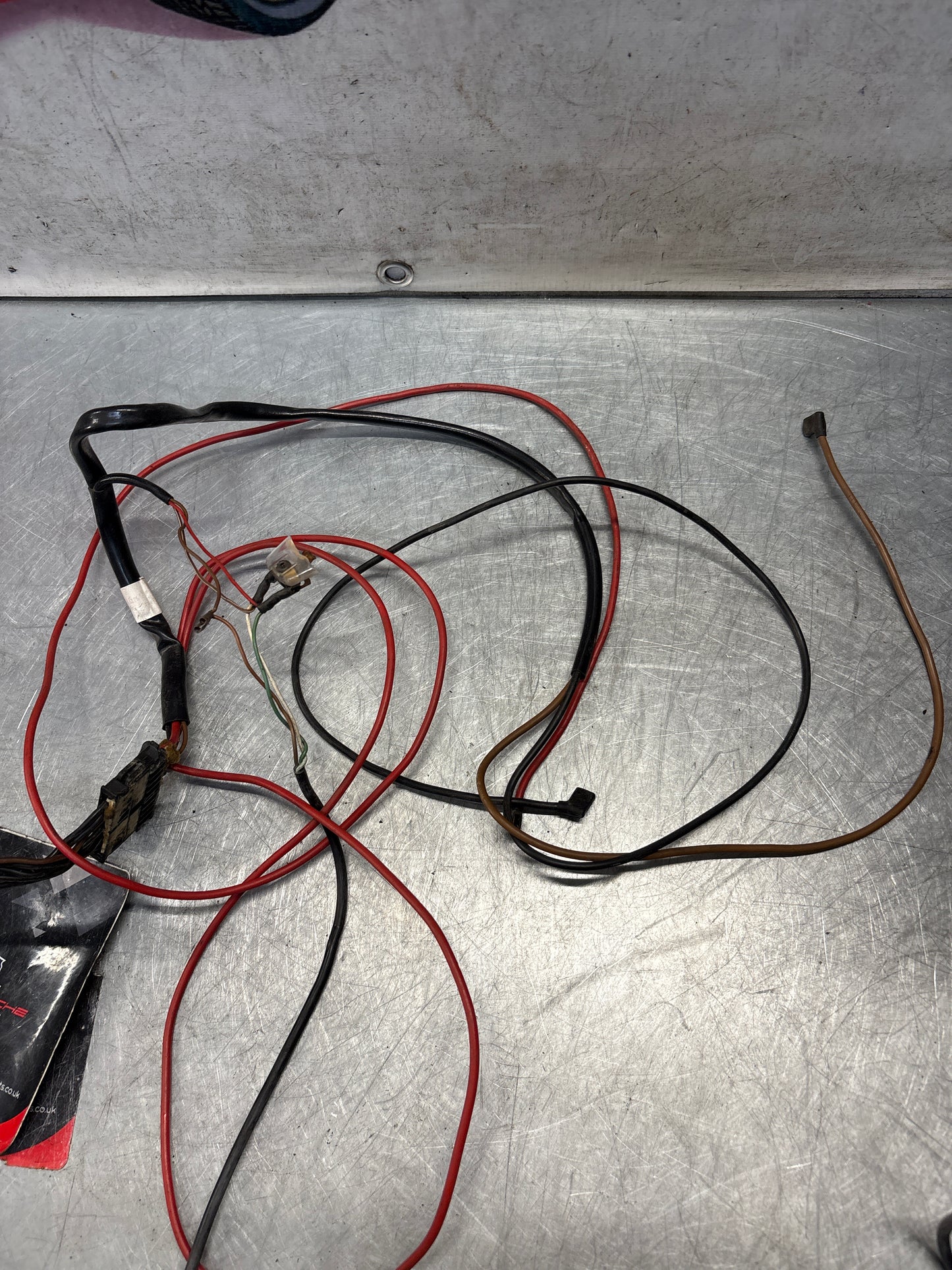 Porsche 928 S2 1986 tail gate wiring harness, loom, 92861200502 used