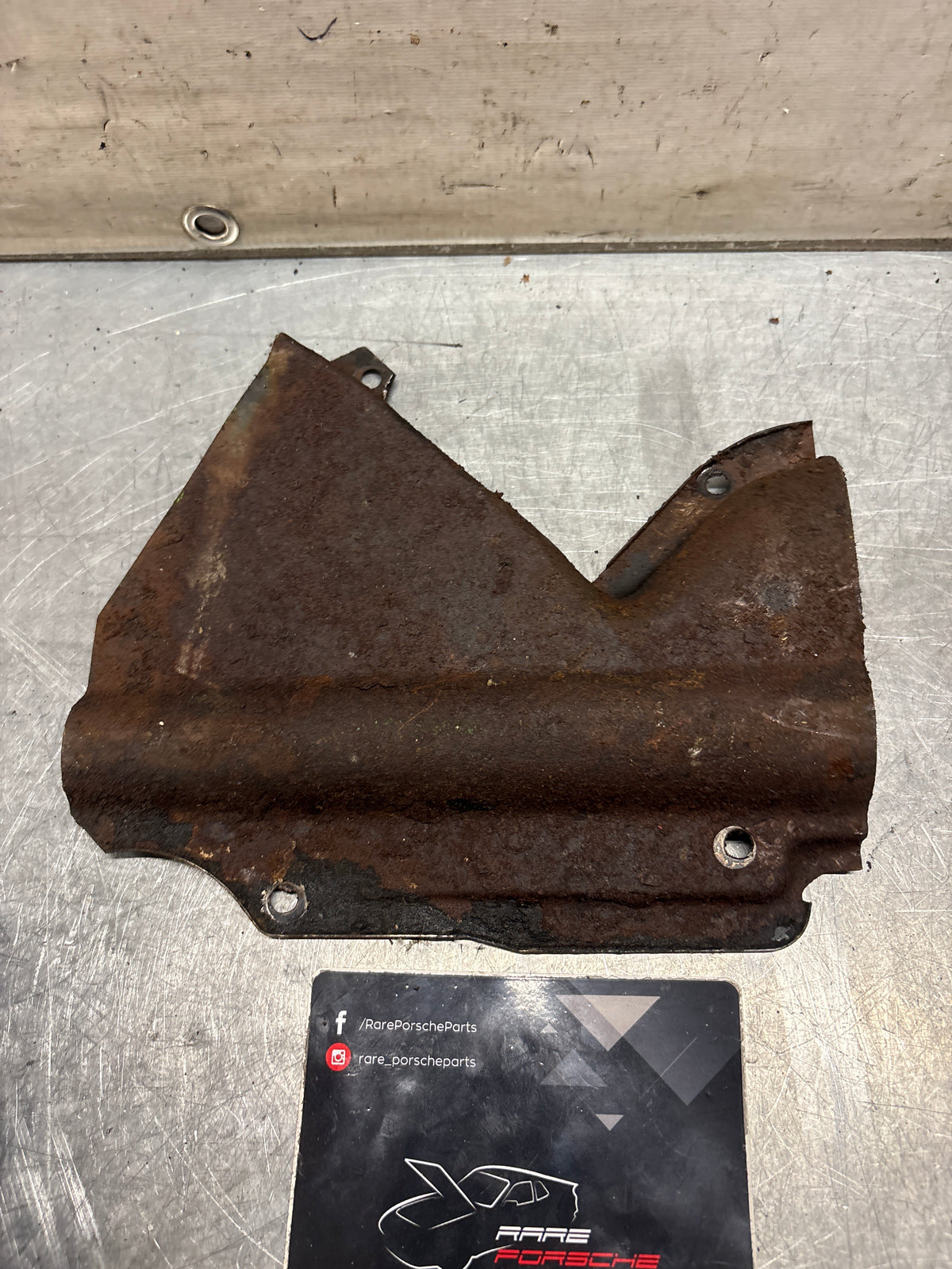Porsche 914 engine cover air duct, used 022119356B
