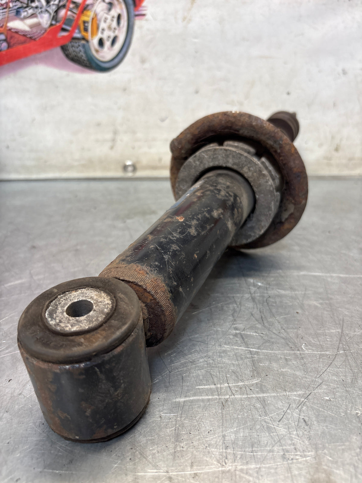 Porsche 928 front shock absorber, used 92834305507