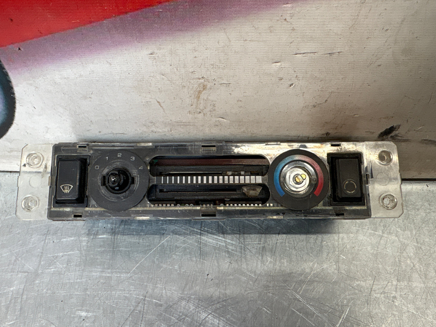 Porsche 944 climate heater / control switch 85.5 -91 years 94465302102 used