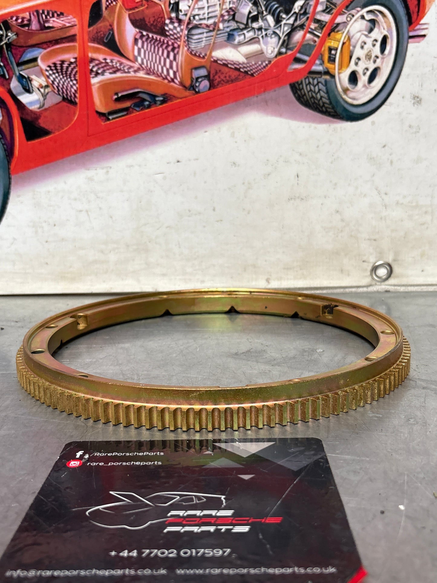 Porsche 924 turbo 944 all models starter ring 94411623903, refurbished