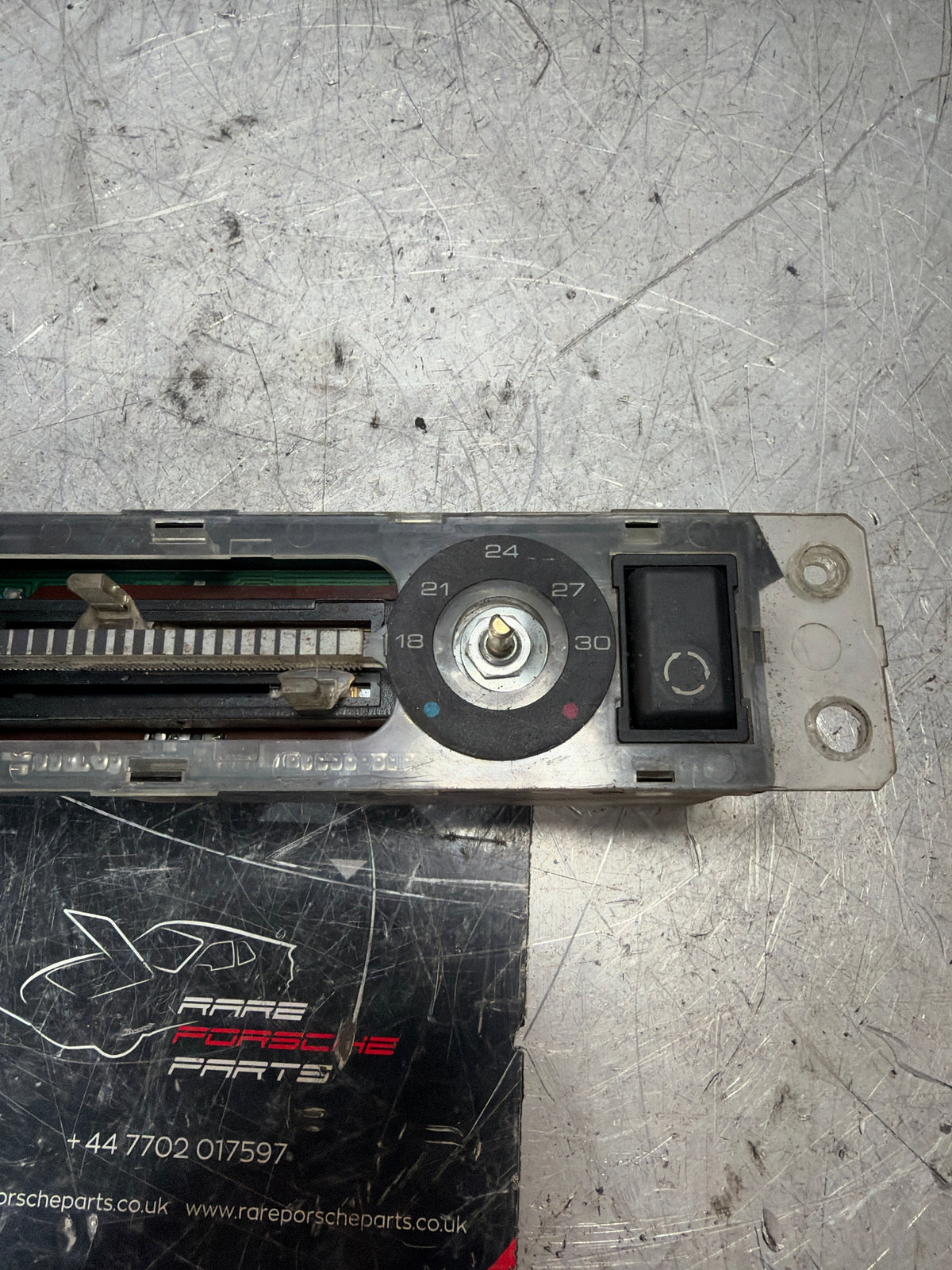 Porsche 944 climate heater control switch unit 85.5-91 years. 94465302103 used