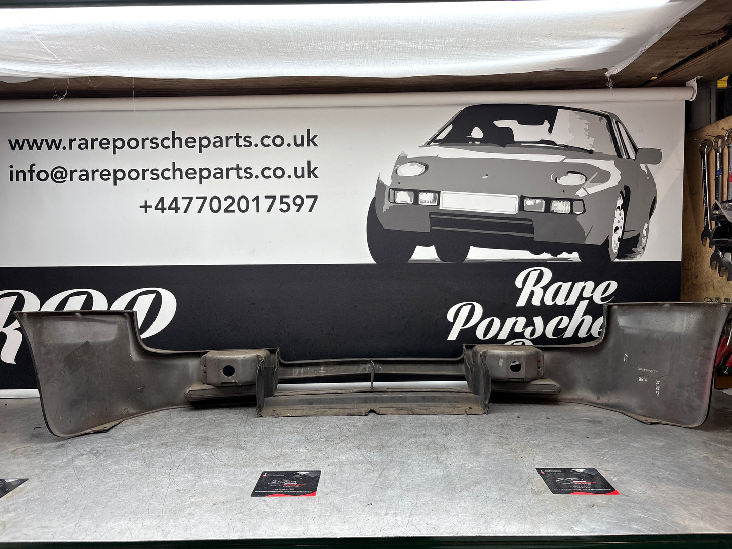 Porsche 944 Front spoiler, valance with fog light used 93150537105