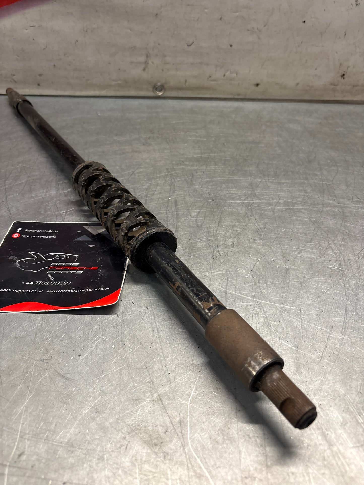 Porsche 924 / 924S / 944 LHD steering coloumn shaft, used 94434701904