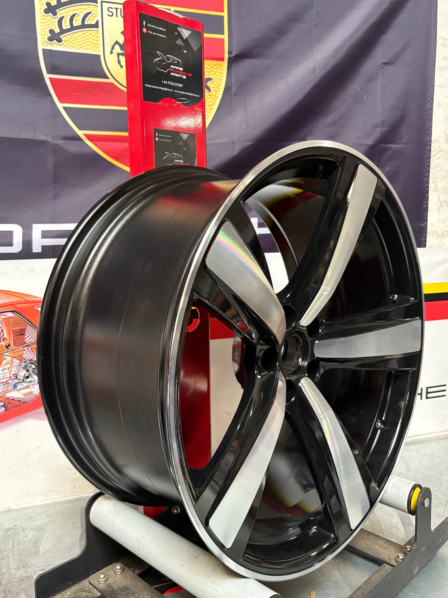 Porsche Macan 10.0Jx21”, ET19 Front rim, refurbished 95B601025GM