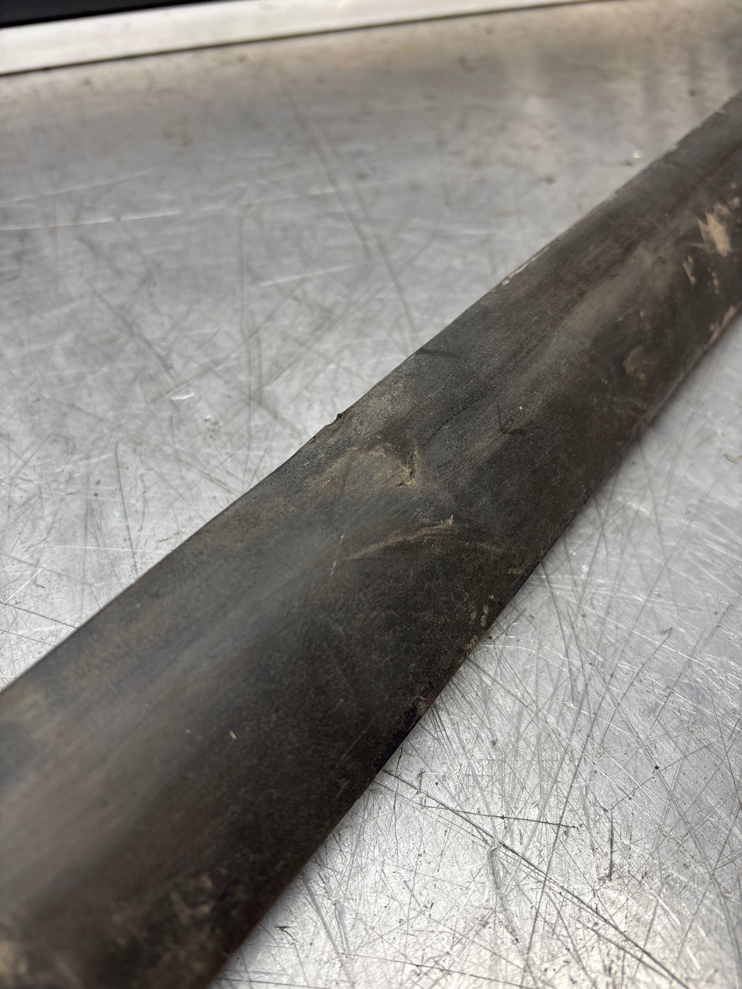 Porsche 944 lower door sill trim molding left side, used 95155919500