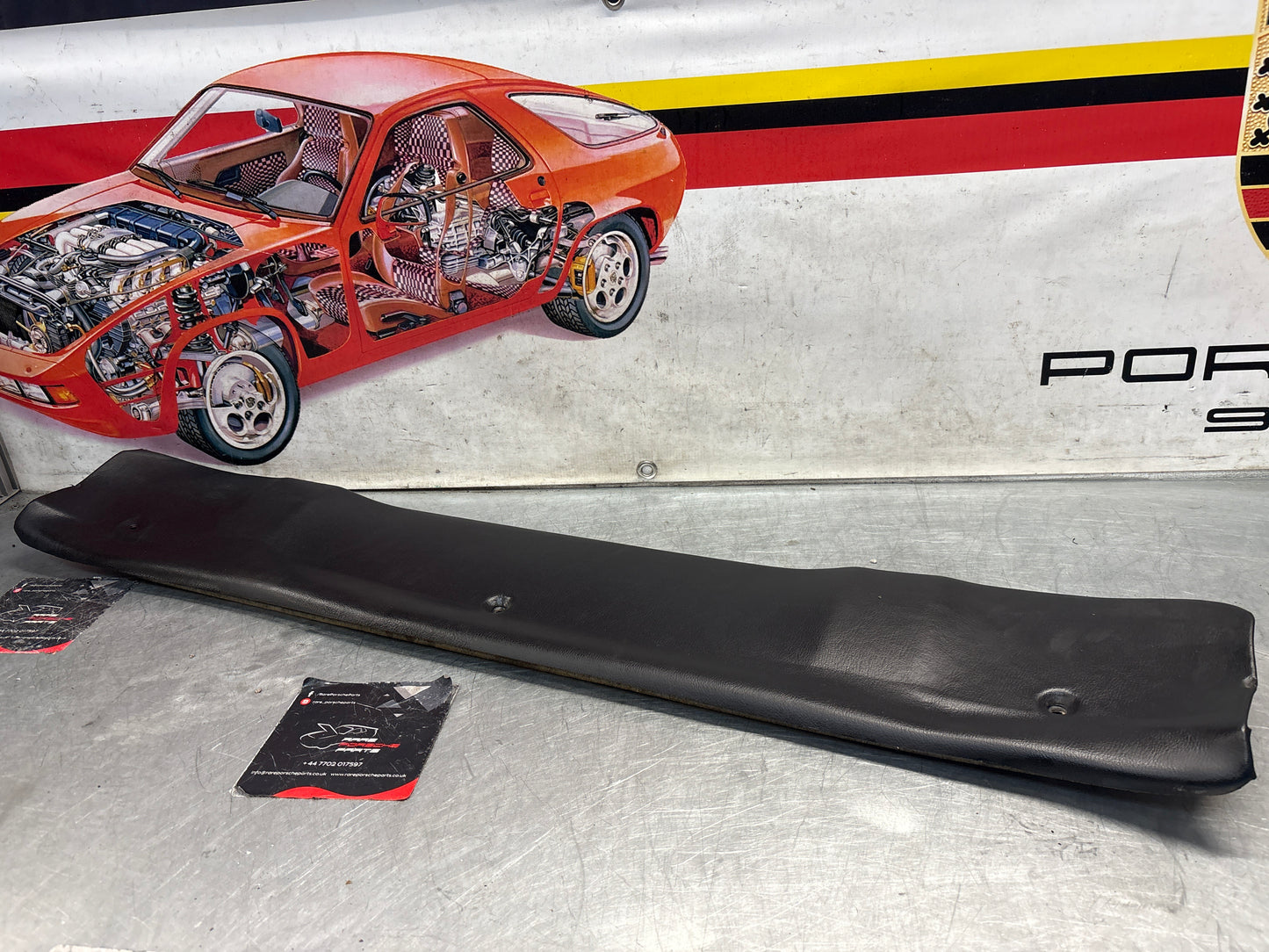 Porsche 924 944 sunroof mechanism trim panel Black 1984 onwards 94455594100
