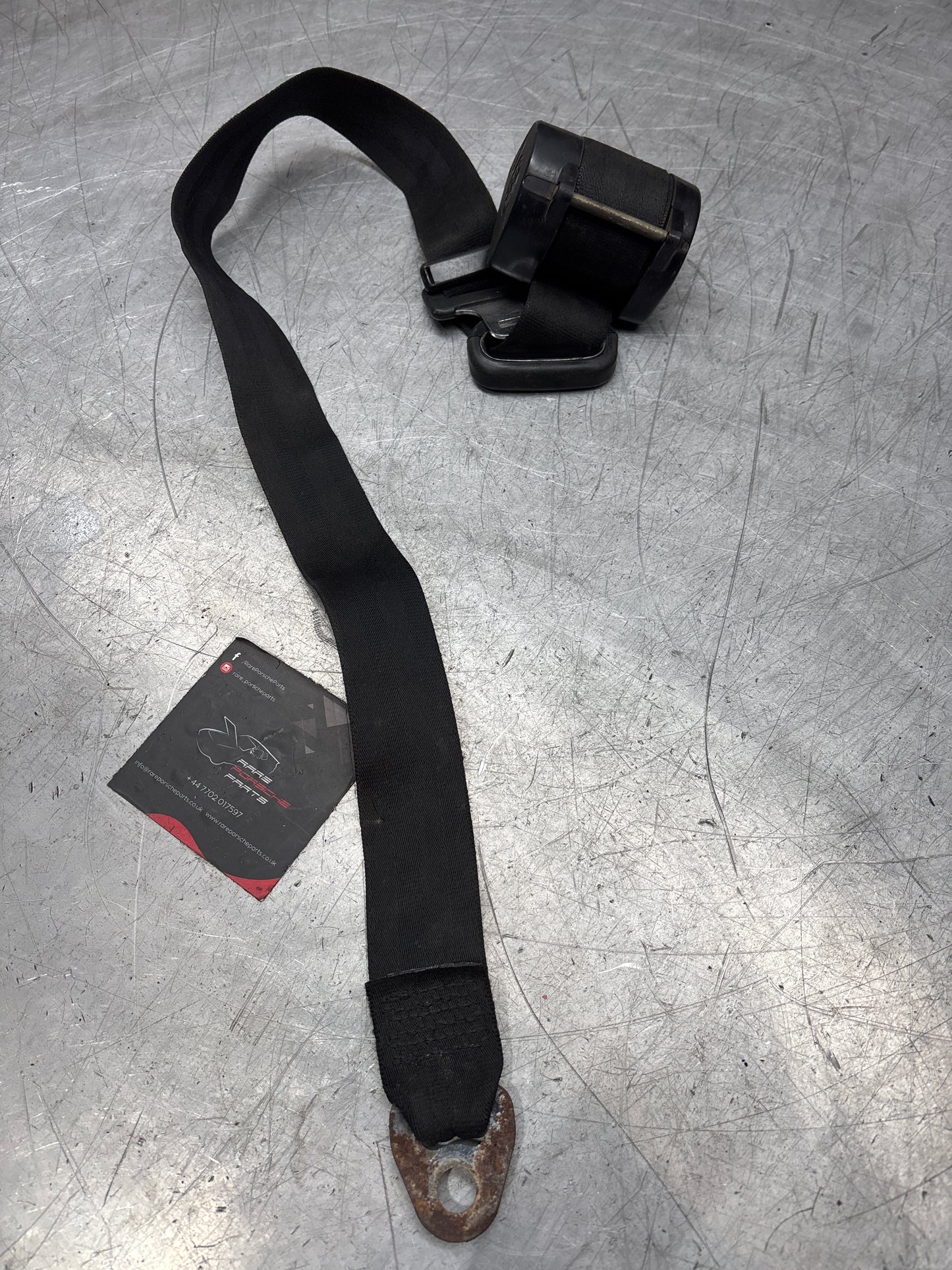 Porsche 928 front right O/S seat belt, 92880312606 used