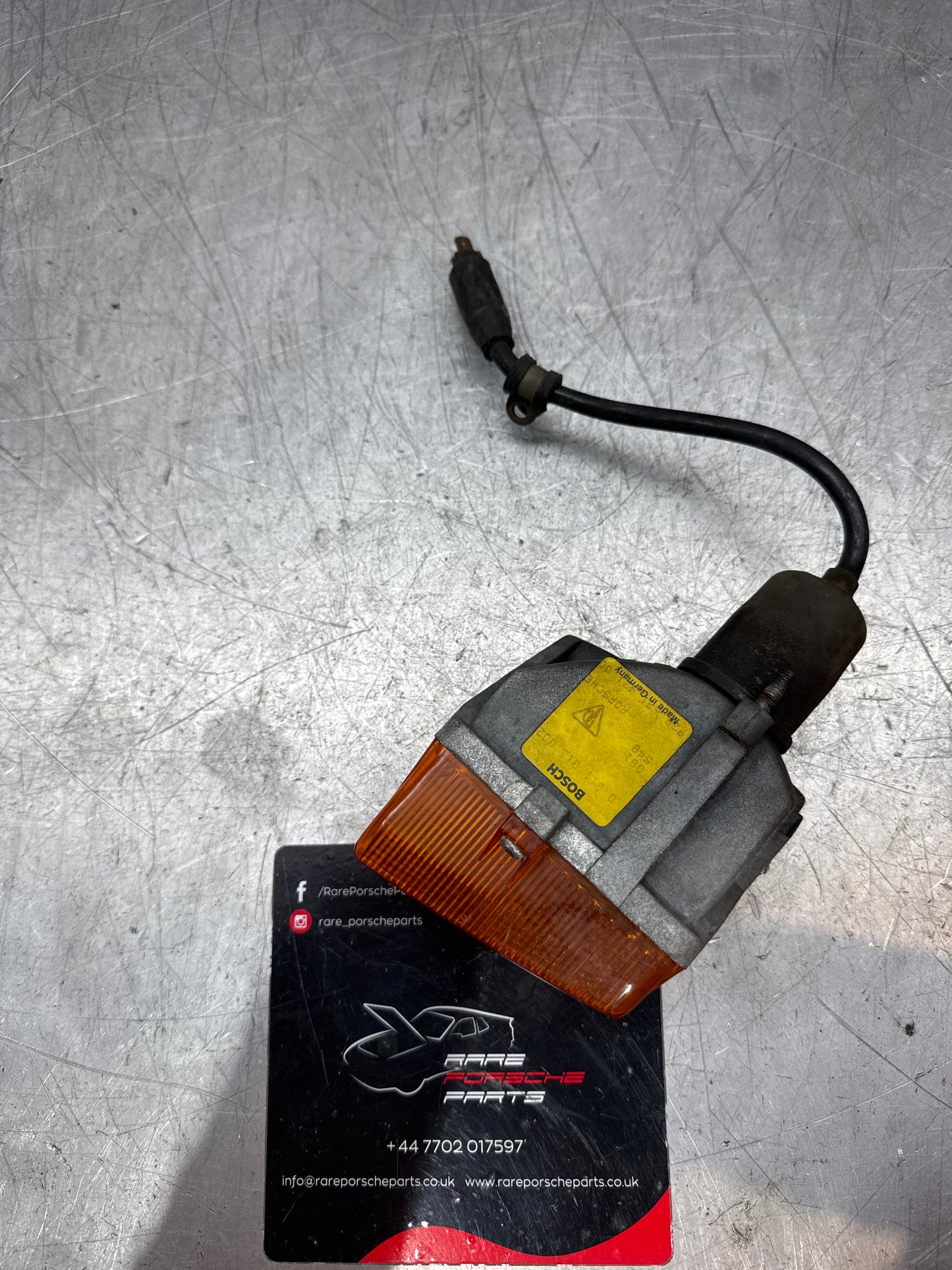 Porsche 928 928S right indicator unit, 928631421010 used, study photos