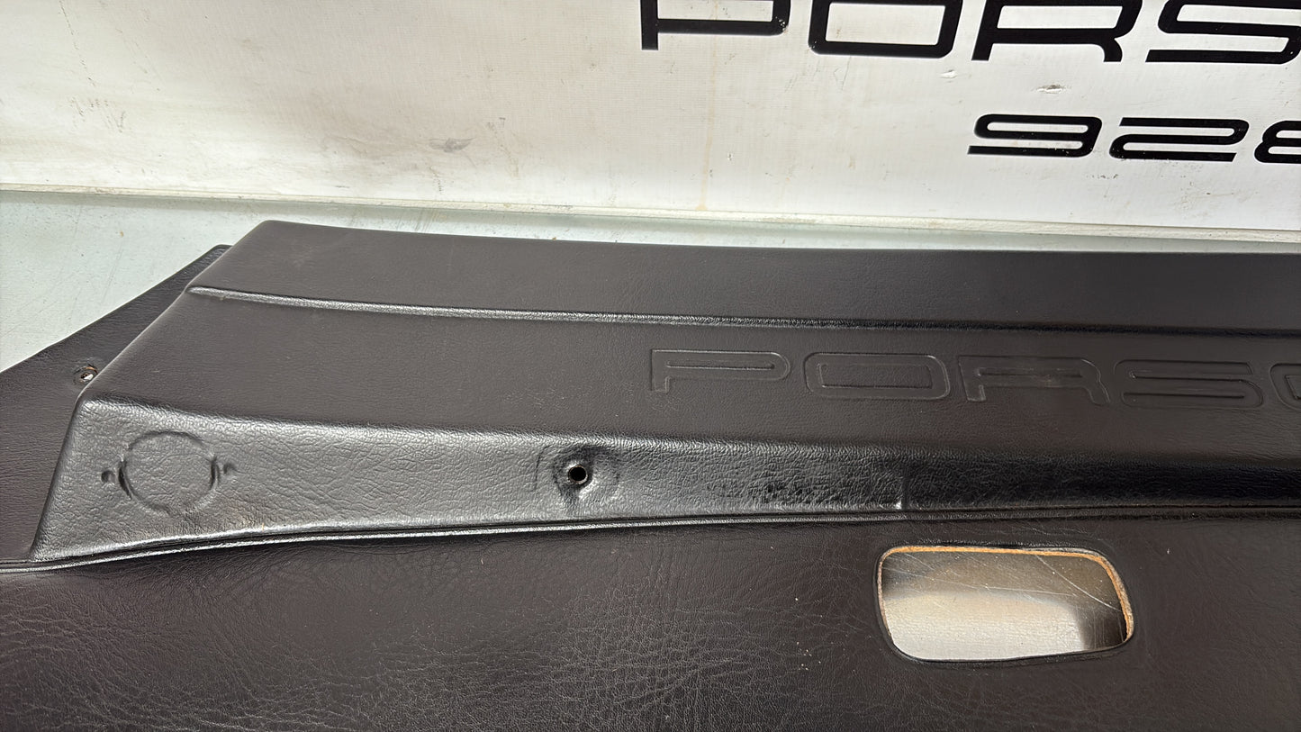 Porsche 924 / 944 Pair of early manual scripted door cards, used for spares or repair 477867012 / 477867011