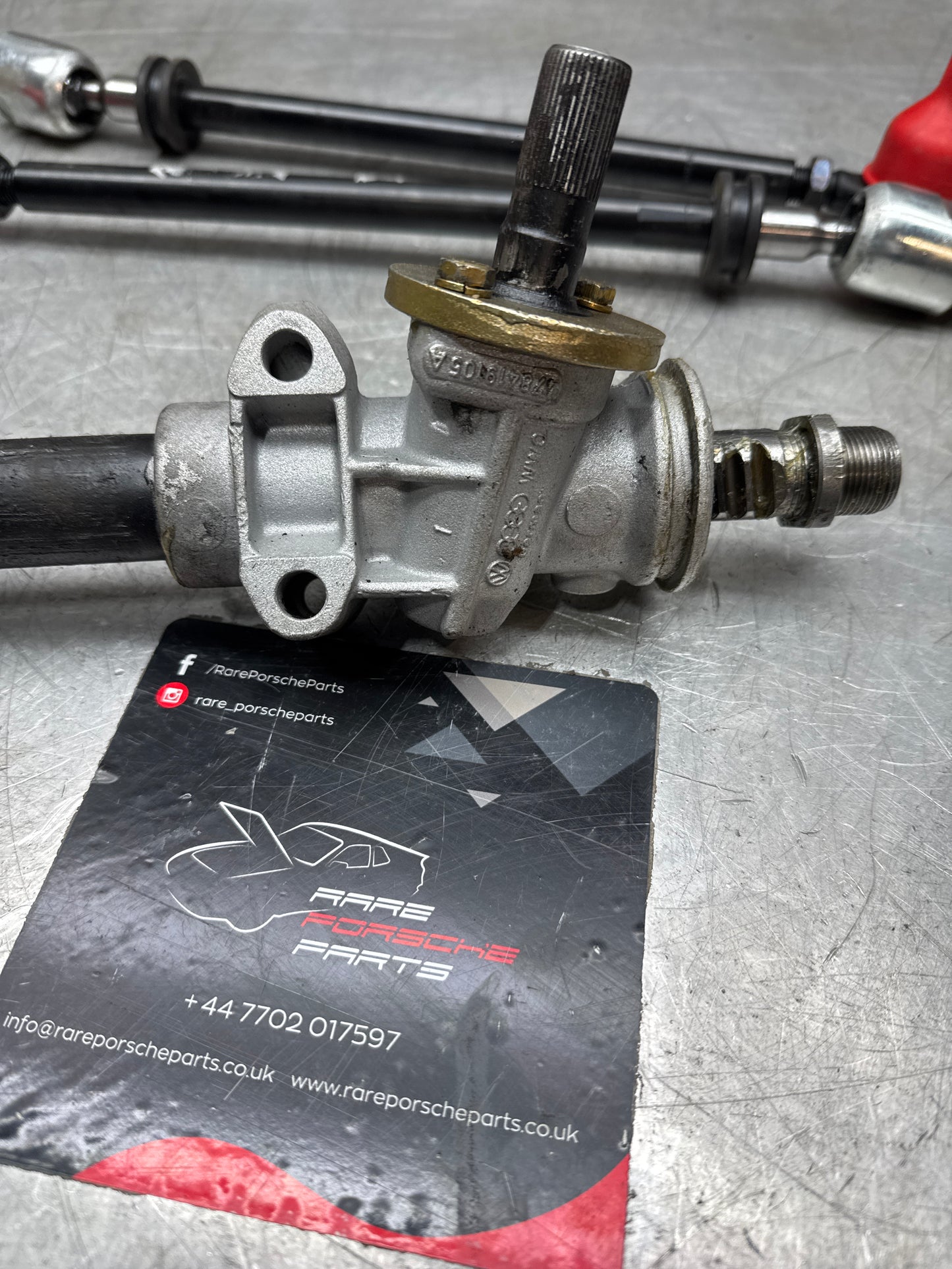 Porsche 924 N/A RHD Manual steering rack, refurbished 478419061A