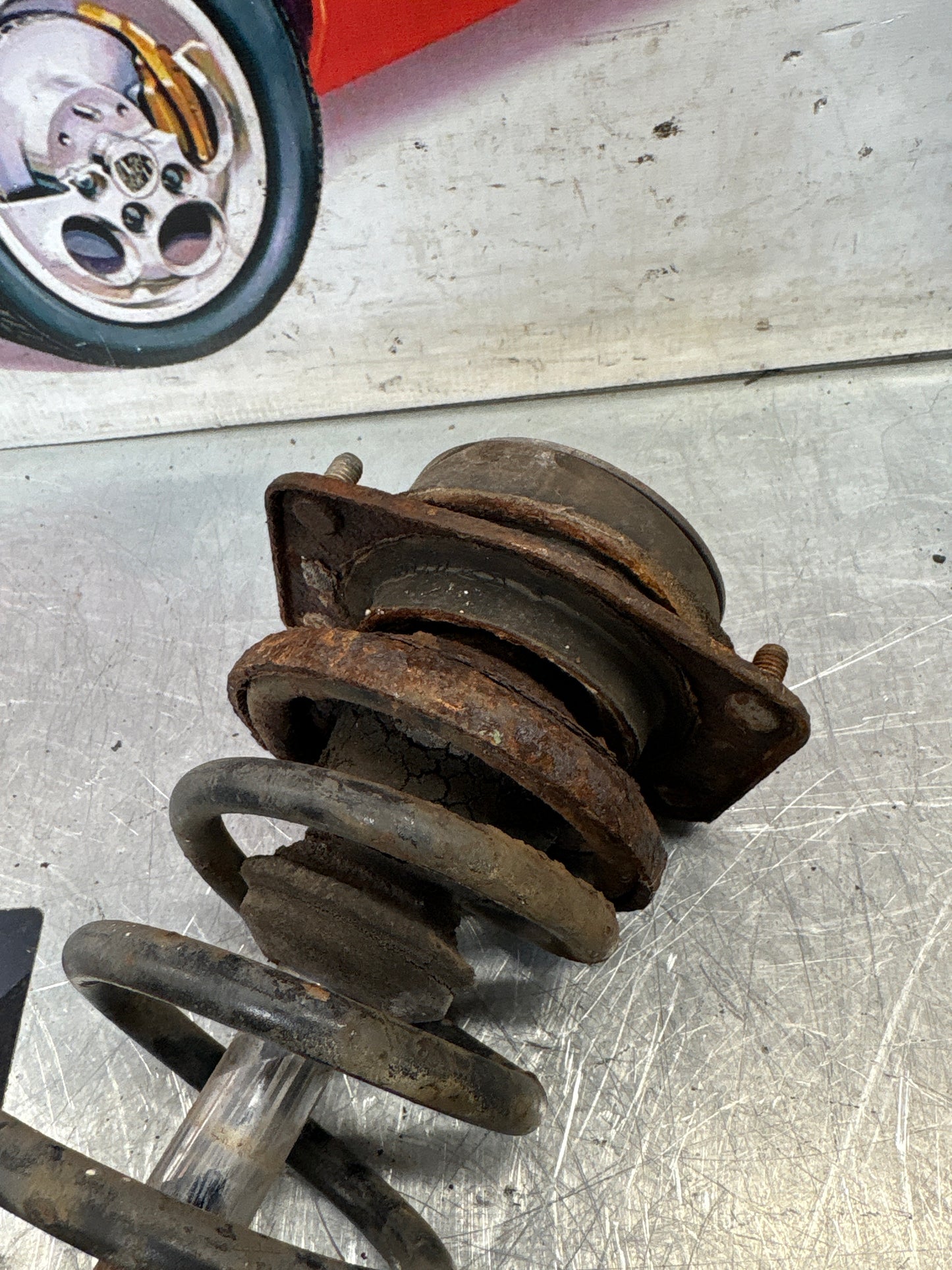 Porsche 944 S2 left, near side, shock absorber , 94434303119 used, spares or repair