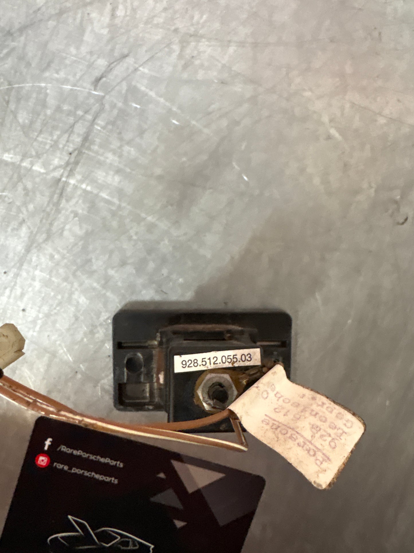 Porsche 928 rear boot lock receiver, 92851205503