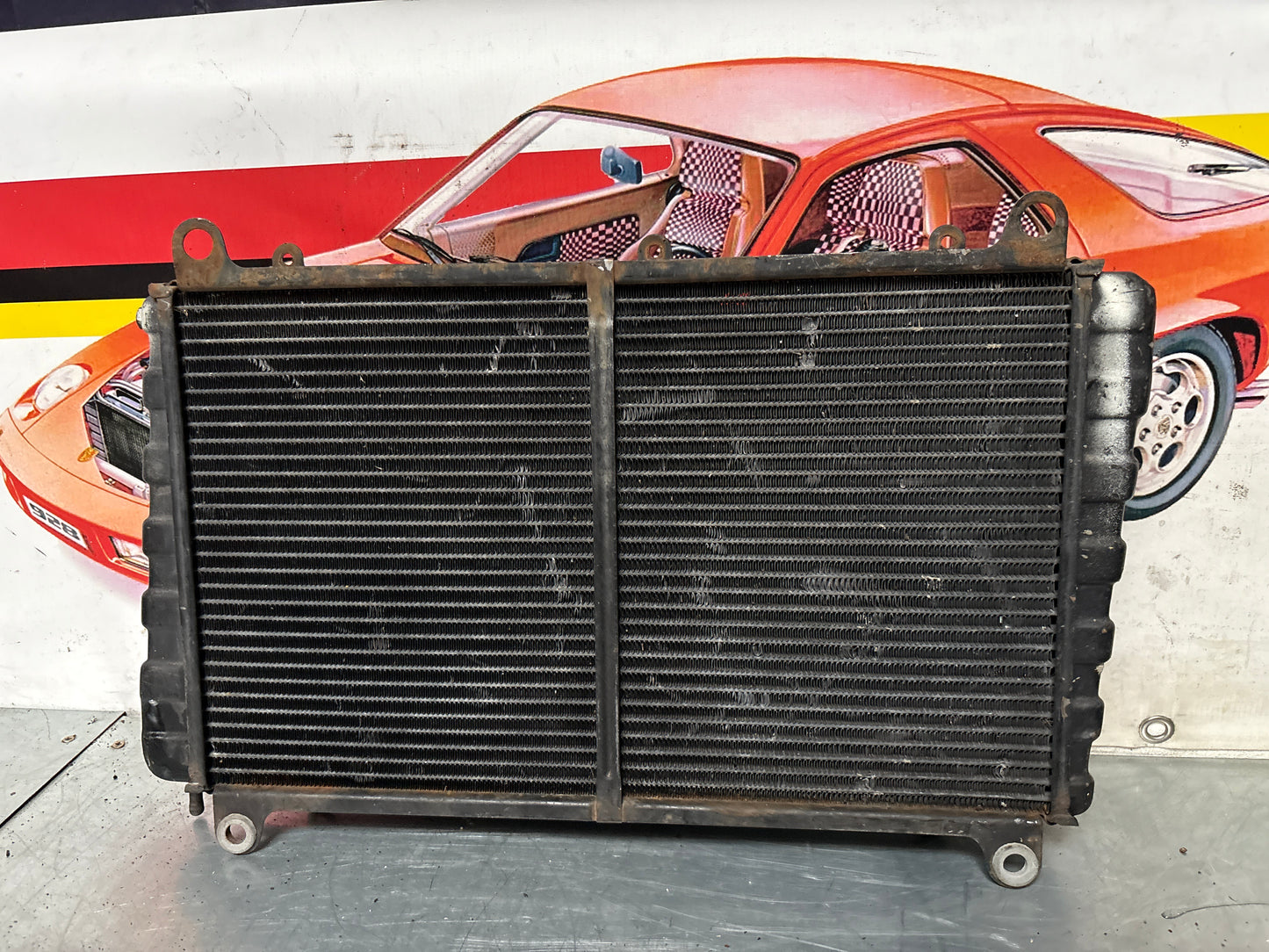Porsche 924 radiator used 477121251A pressure tested
