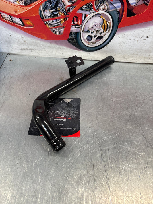 Porsche 924 turbo coolant Water tube pipe 93110605104 powder coated