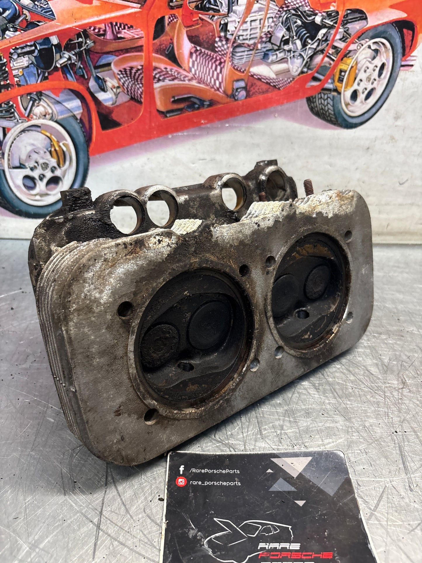 Porsche 914, cylinder head, used 021101371S