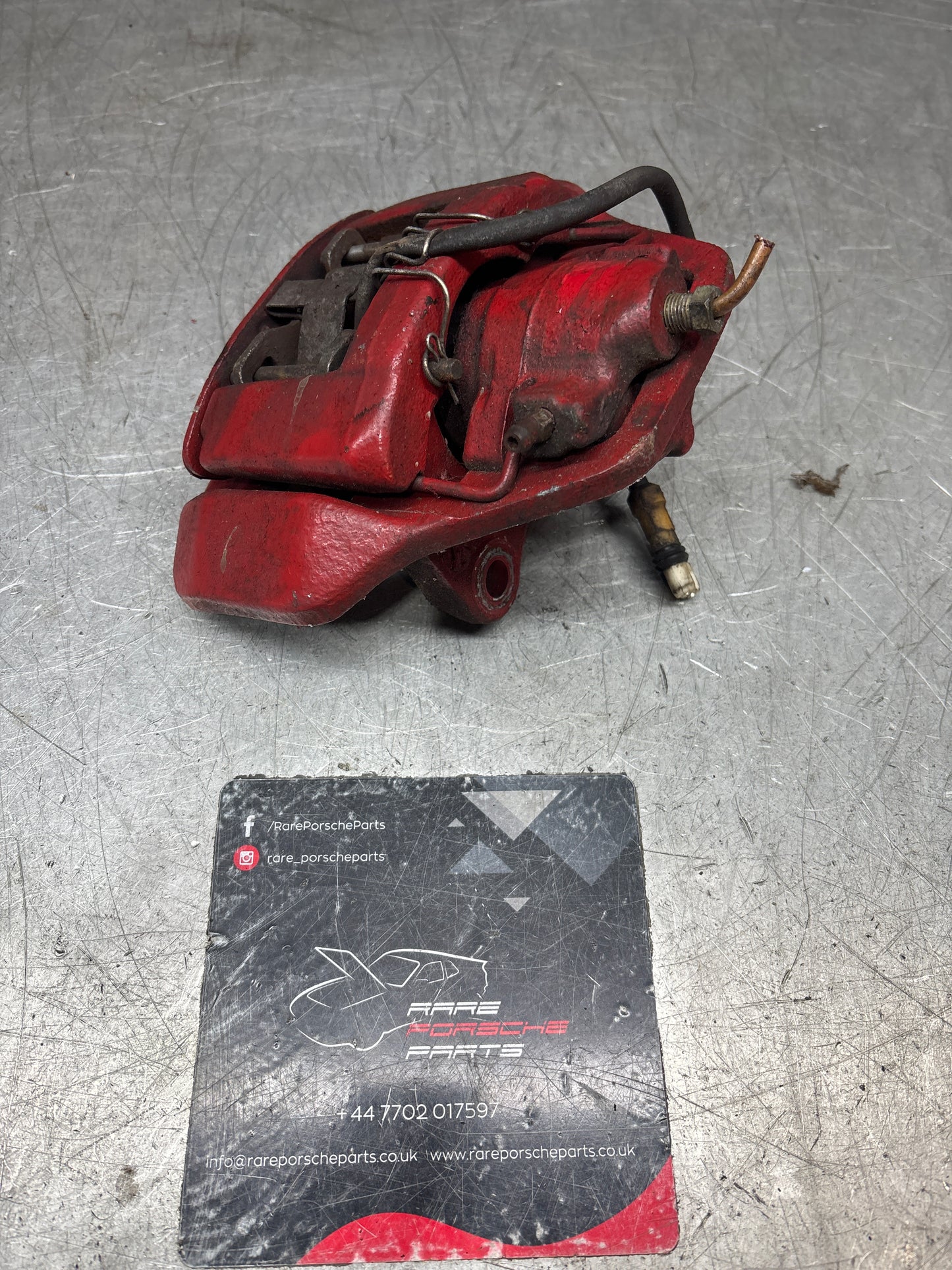 Porsche 924S 924 Turbo 944 Rear right, O/S brake caliper, used, 94435243000