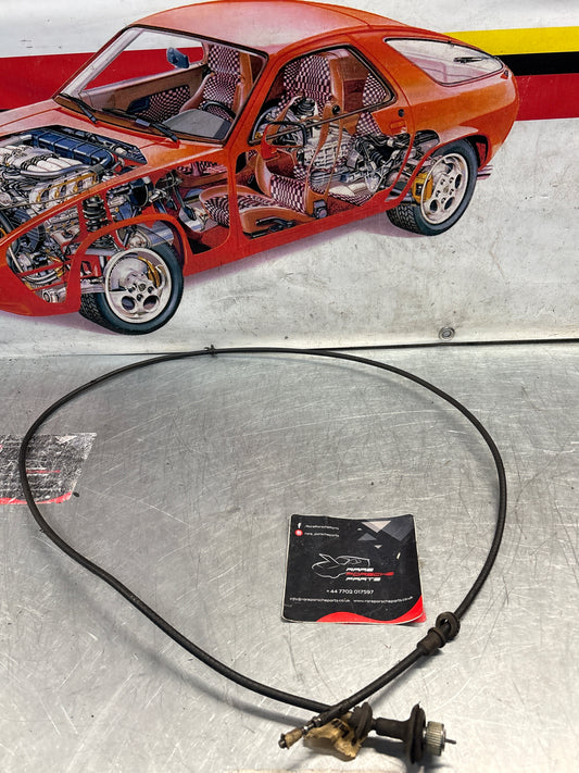Porsche 924 early 944 LHD Speedo cable, 142957801C used