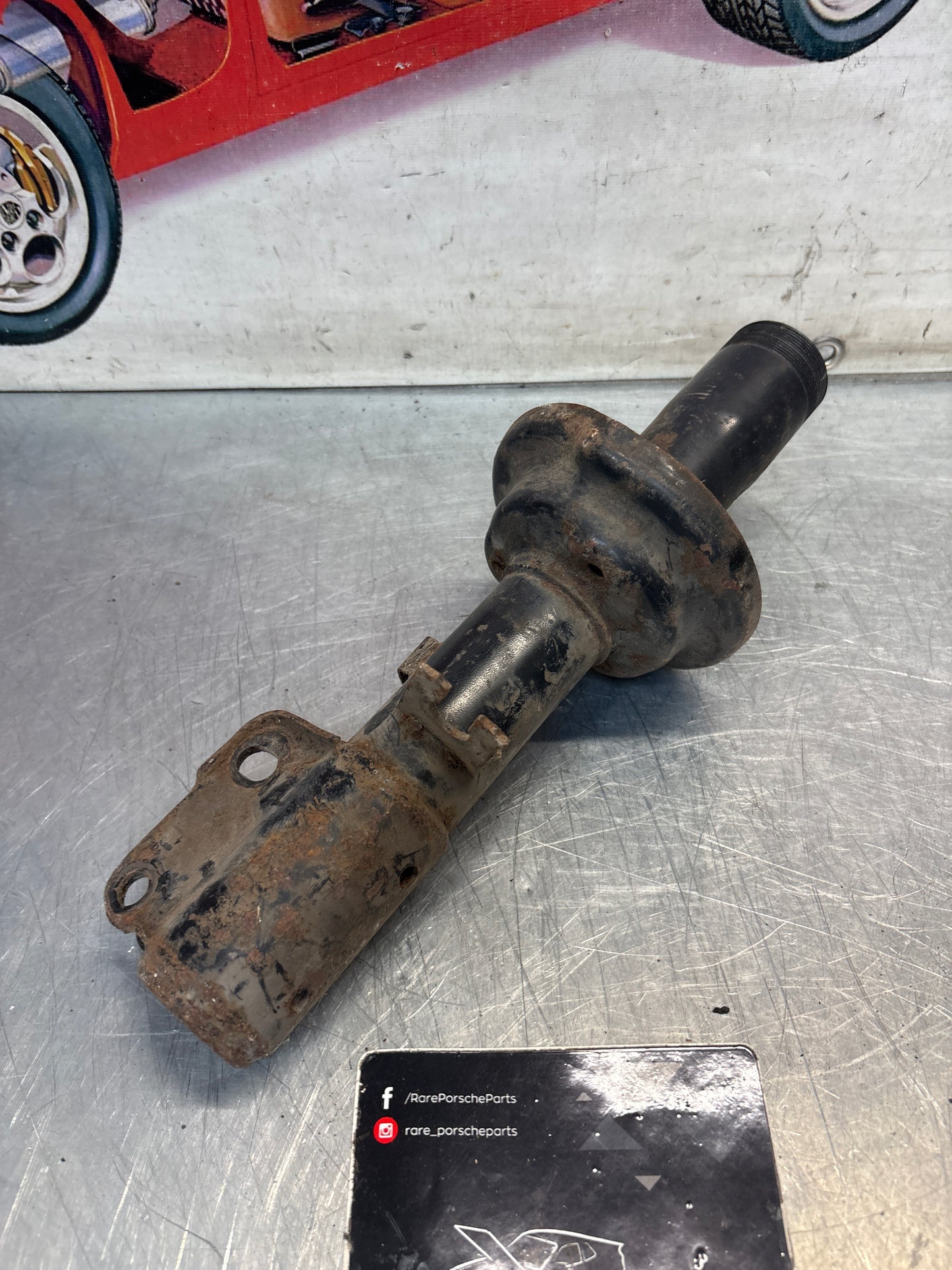 Porsche 924S / 944 left shock absorber strut, used 94434303111