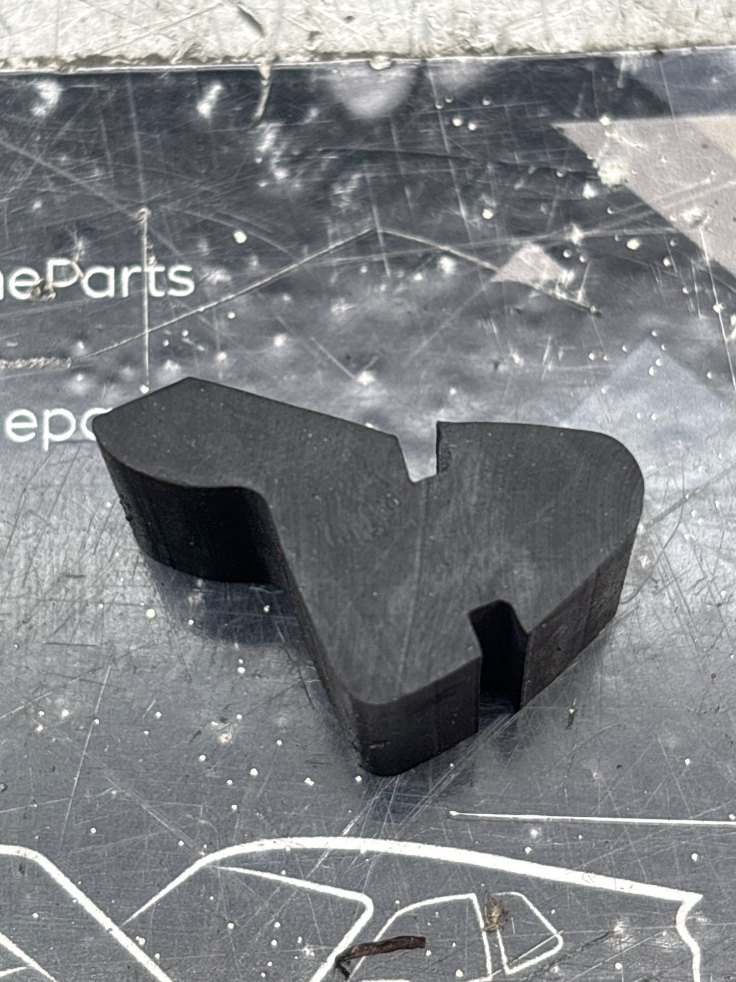 Porsche 924 944 Bonnet Guide Piece 93751123700 new