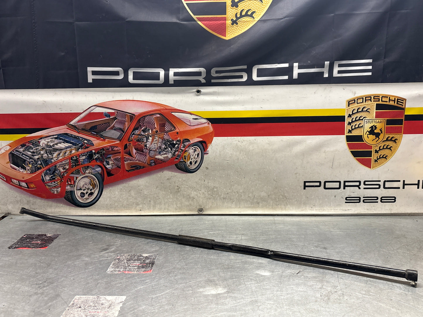 Porsche 924/944 gear shift rod, used 94442401900