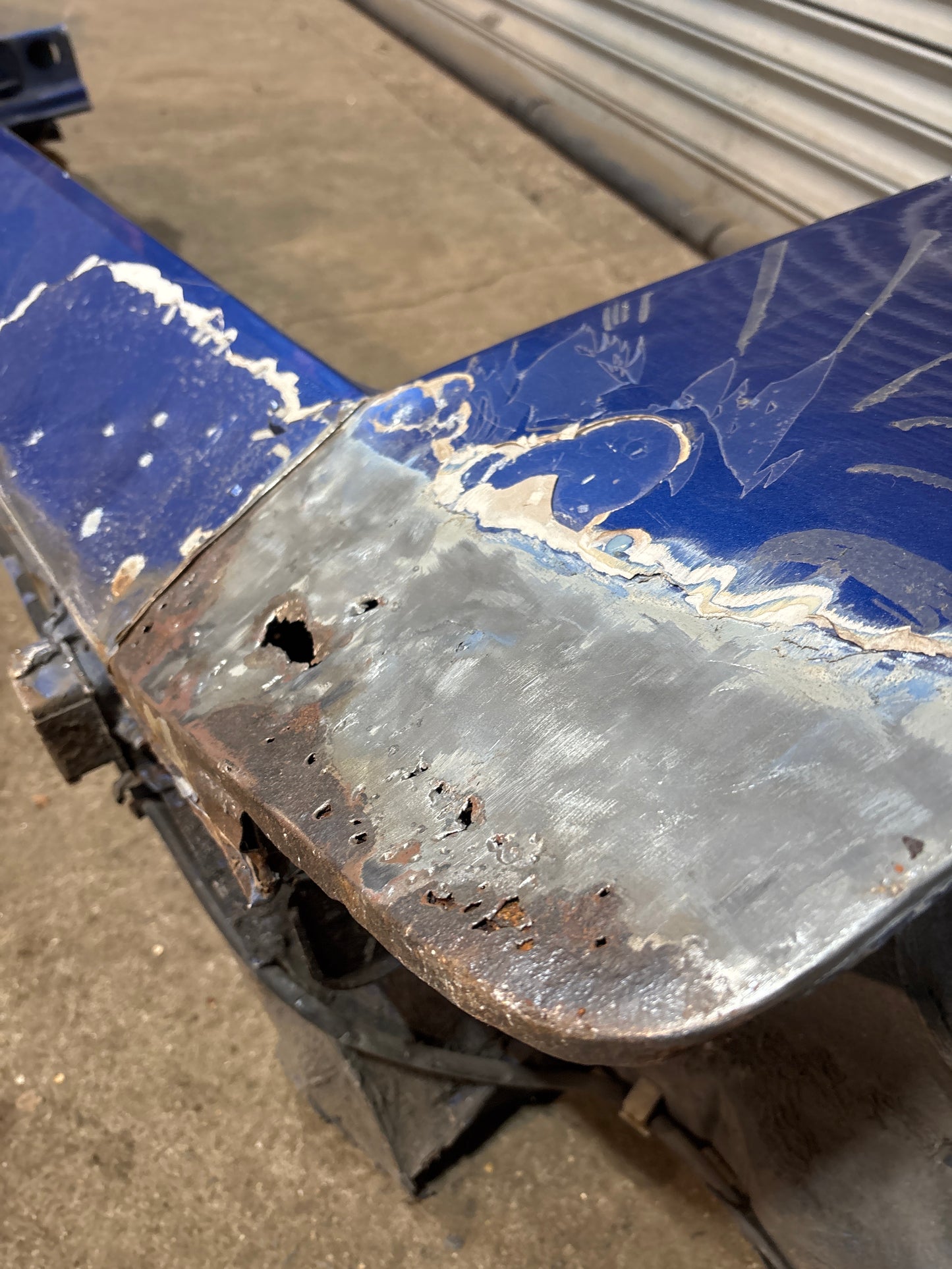 Porsche 944 left sill section cut, used, spares or repair 94450361102