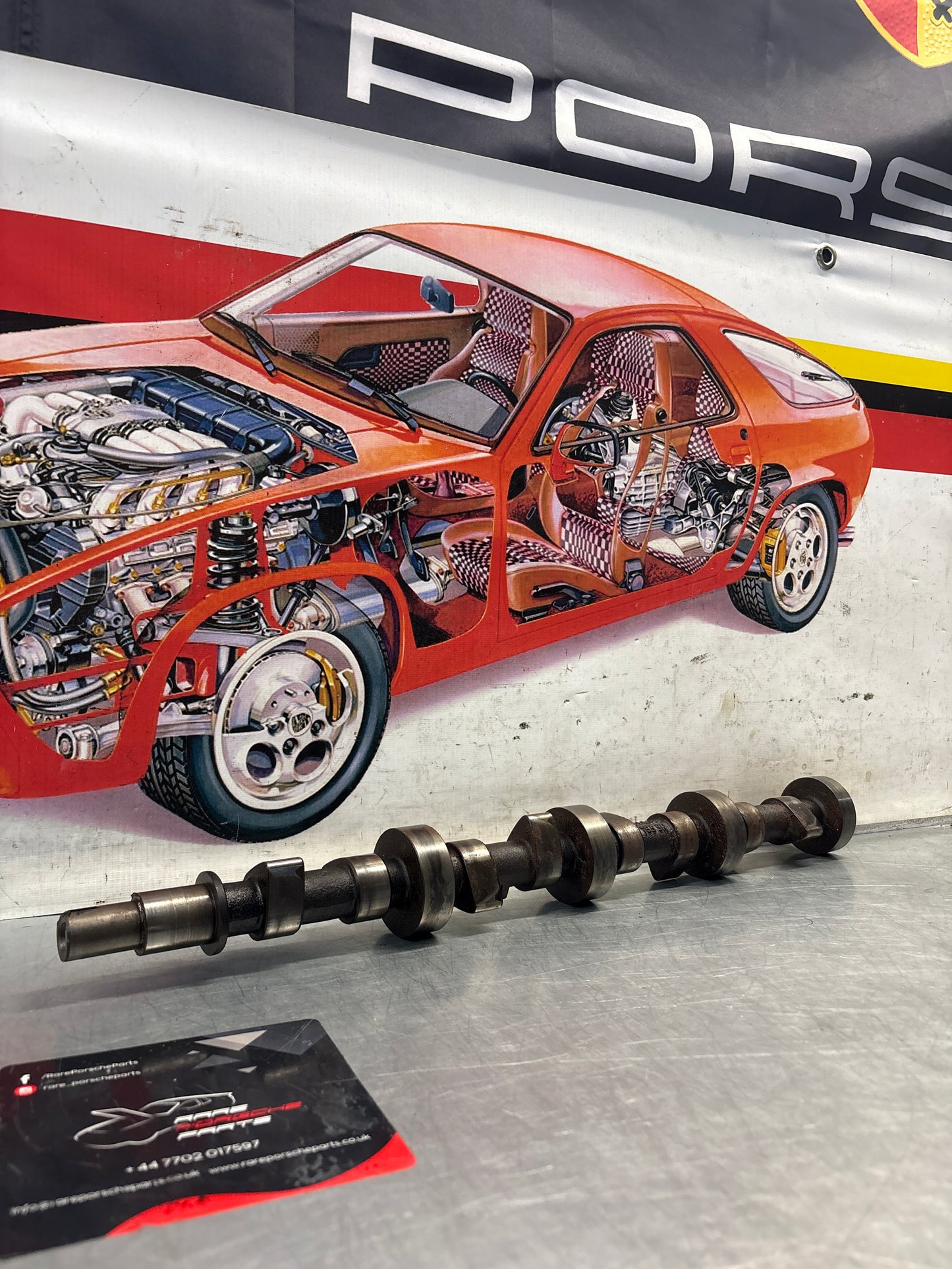 Porsche 944 Cam Shaft, for spares or repair 9441051559R