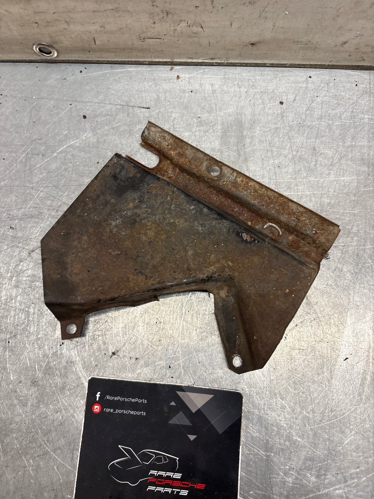 Porsche 914 engine cover air duct, used 022119355B
