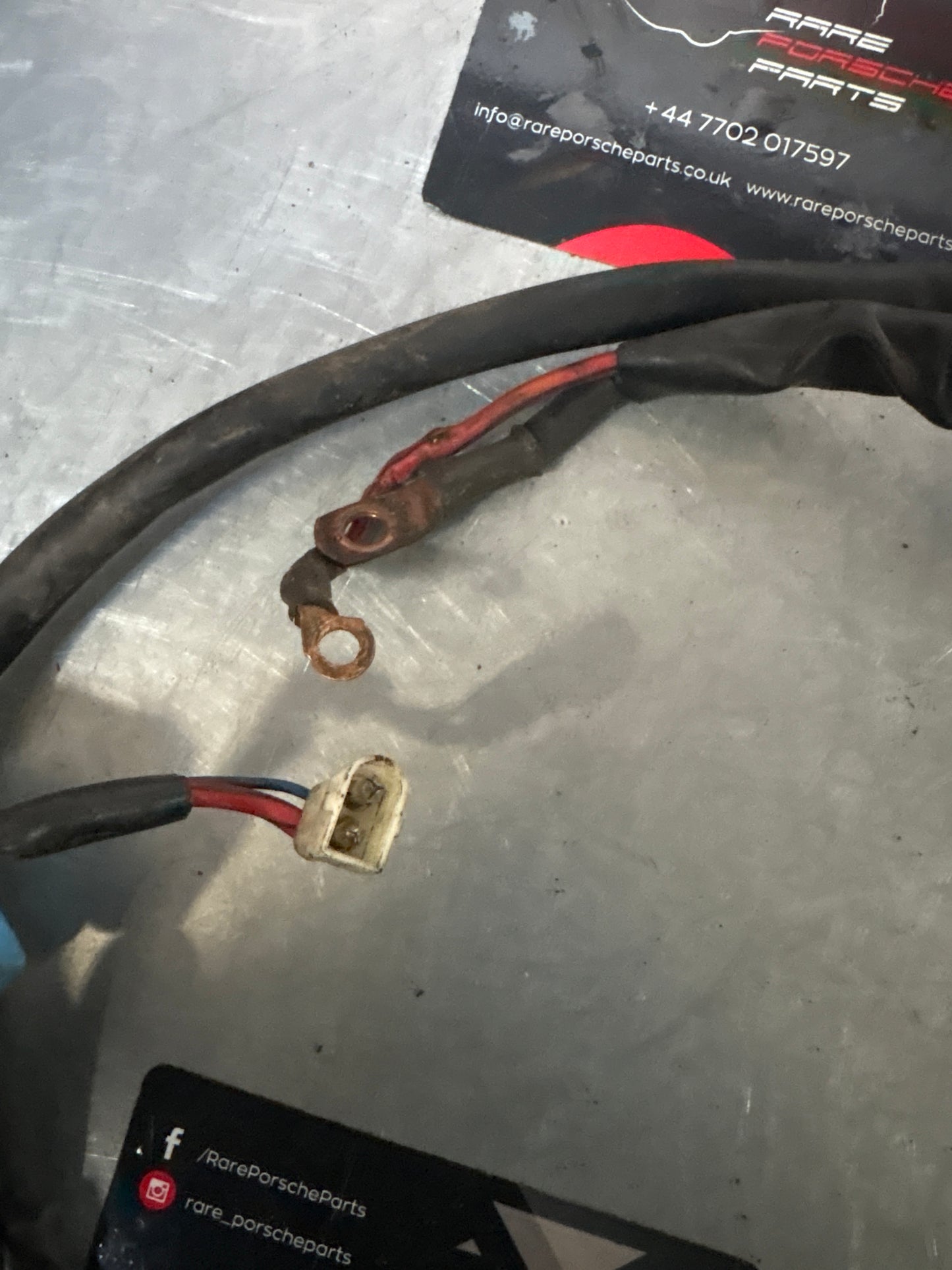 Porsche 944 alternator cable, used 85.5-