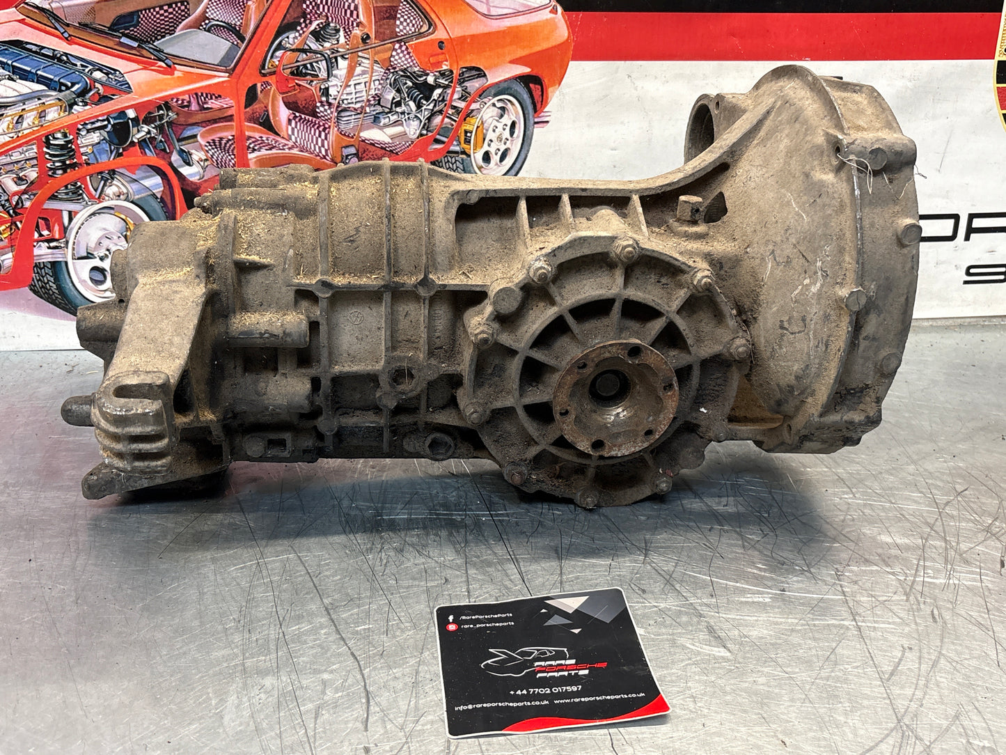 Porsche 914 transmission, used, for spares or repair unknown condition HA0010695