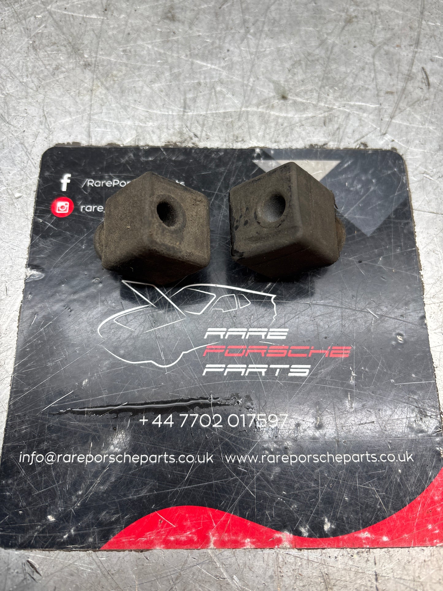 Porsche 924S / 944 Radiator top rubber mounts in used condition