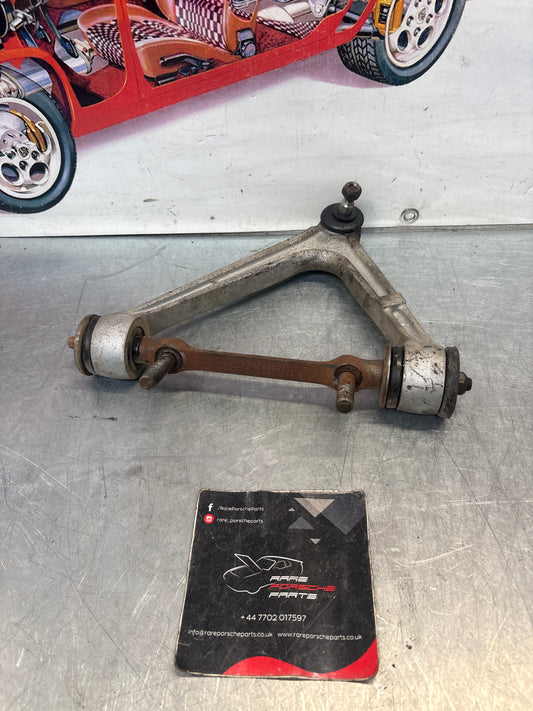 Porsche 928 front upper left control arm, used 92834145722