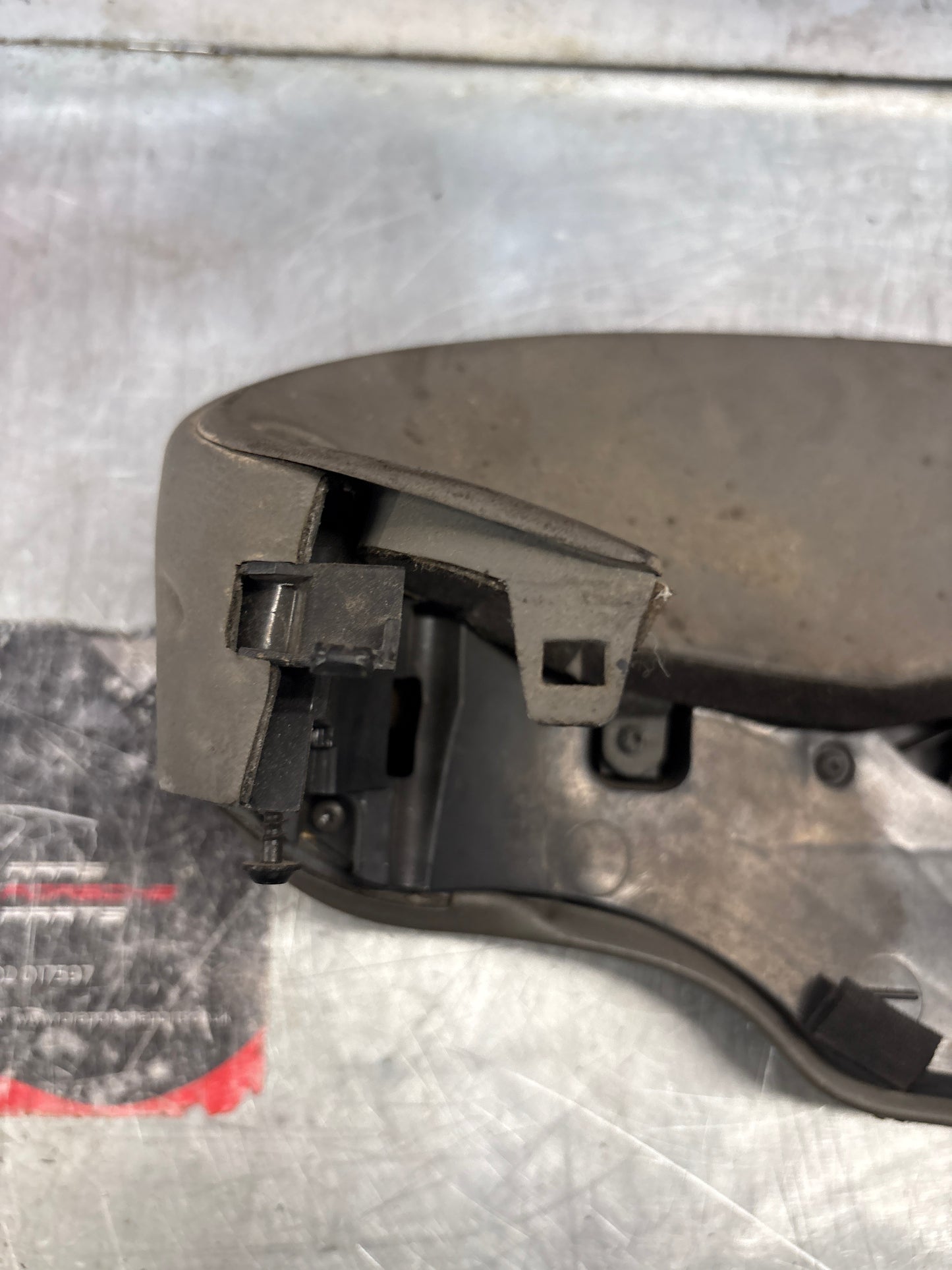 Porsche 911 996 dasboard cluster trim, used, grey 99655205902