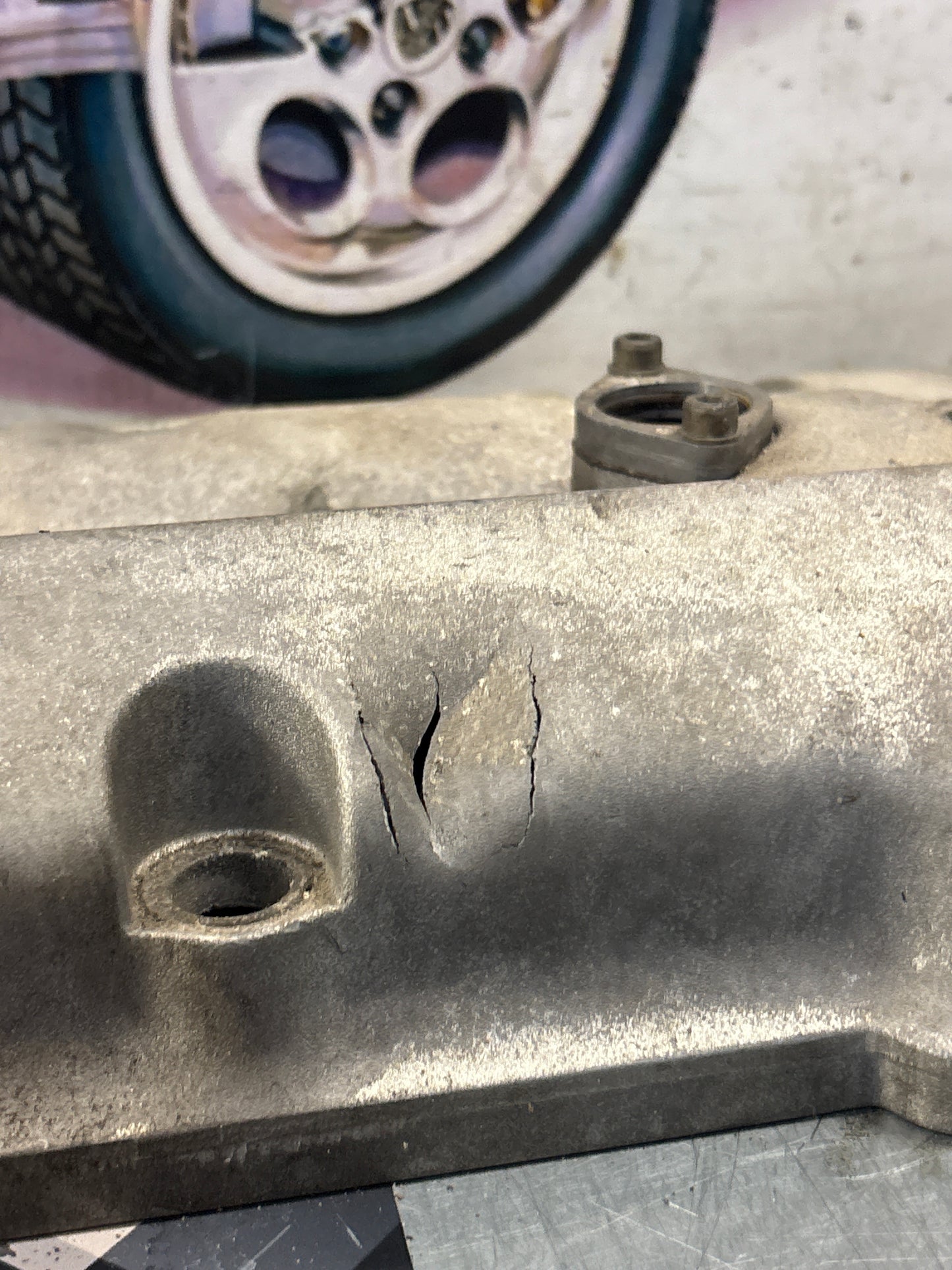 Porsche 968 cylinder head cover, for spares or repair 94410446102