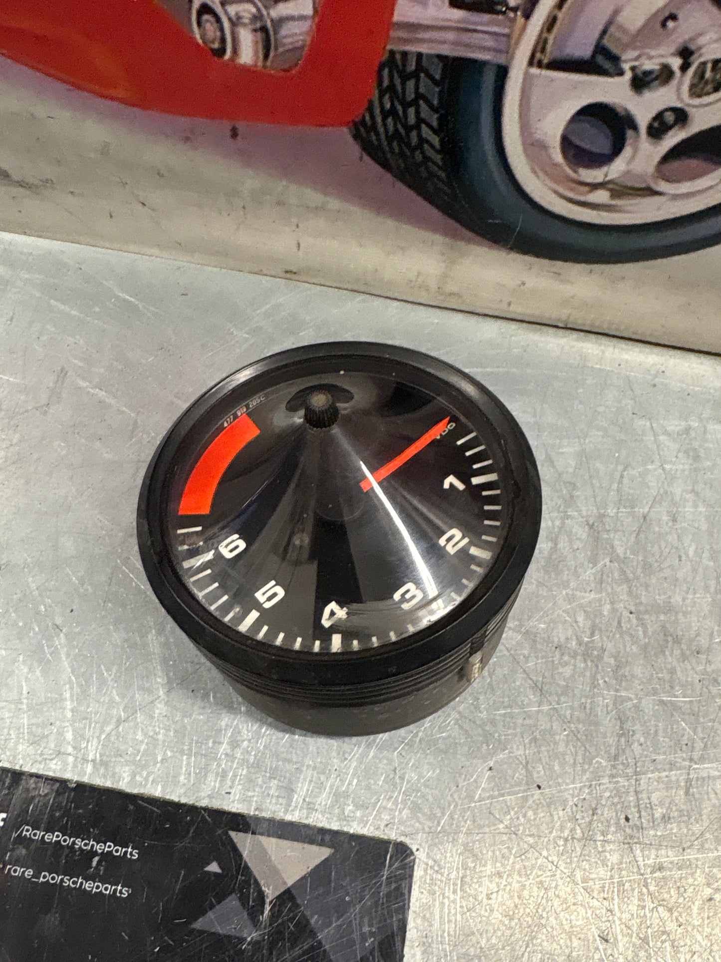 Porsche 924 Rev counter 477919205C / 477 919 205 C