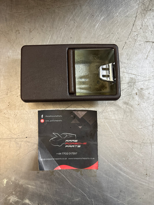 Porsche 924/944 brown ashtray, 94455230500, refurbished