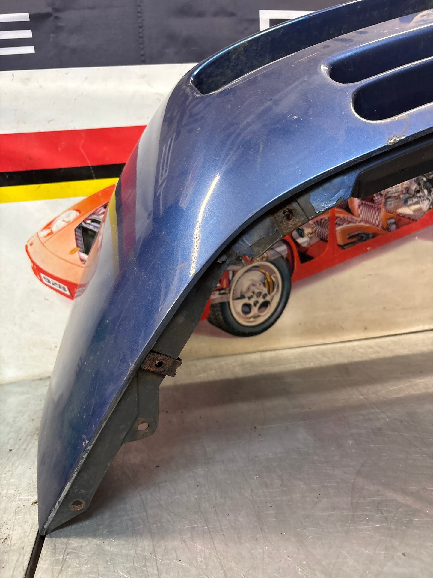 Porsche 944 S2 / Late turbo front bumper, used condition 95150537100