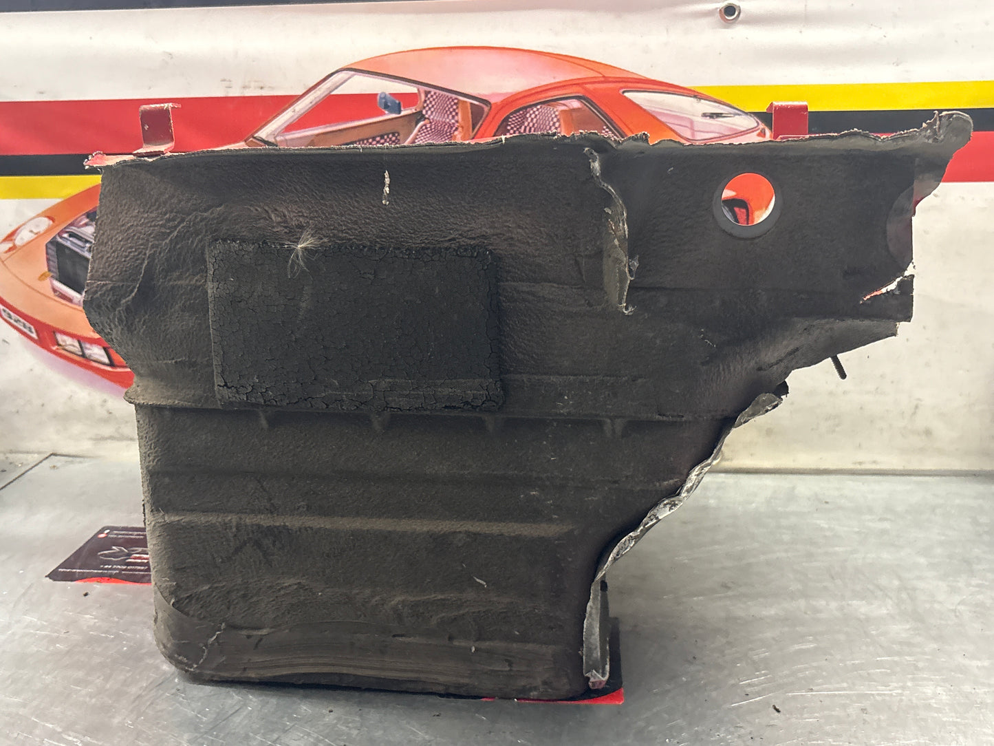 Porsche 928 Battery tray cut, 92850180502 used