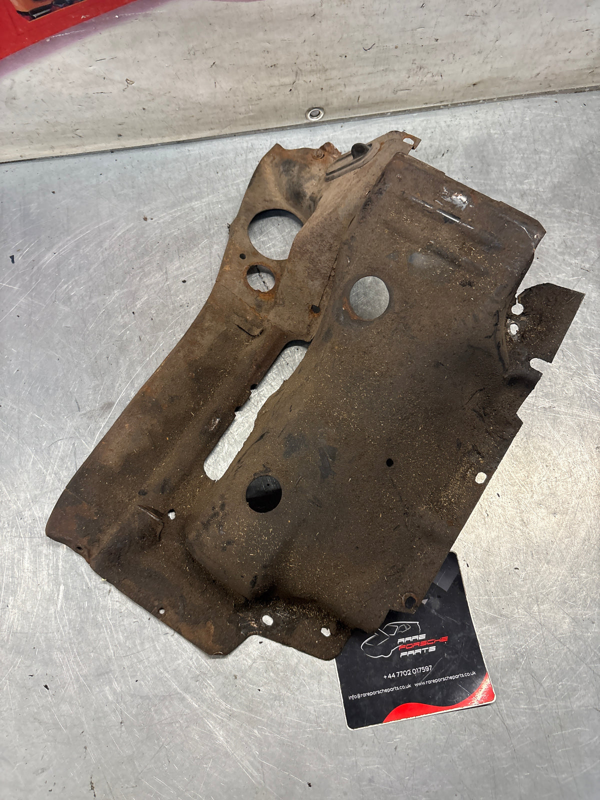 Porsche 914 cylinder cover heat shield, 022119300A Used