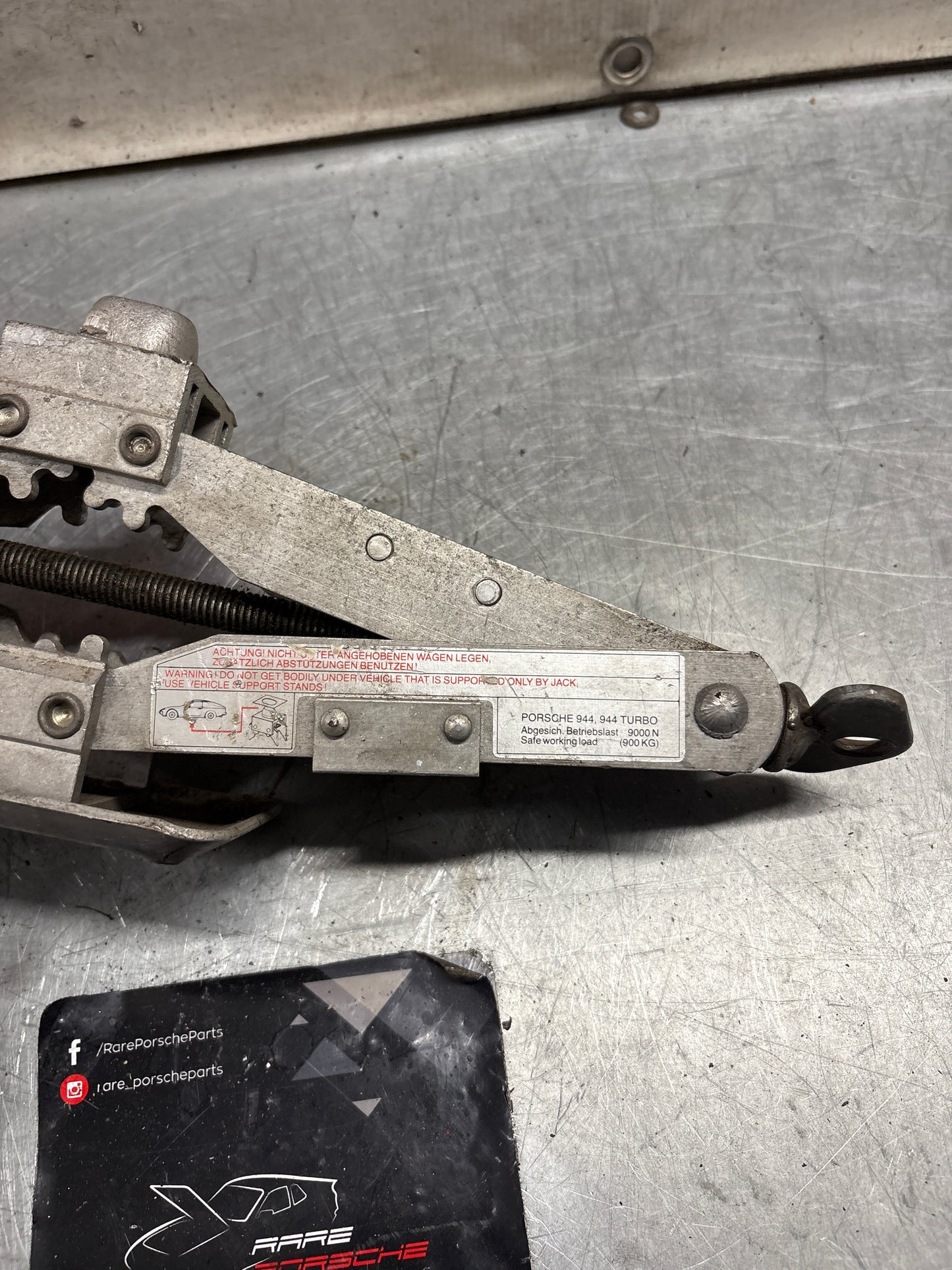 Porsche 944 / 944 Turbo spare tire jack lift, used