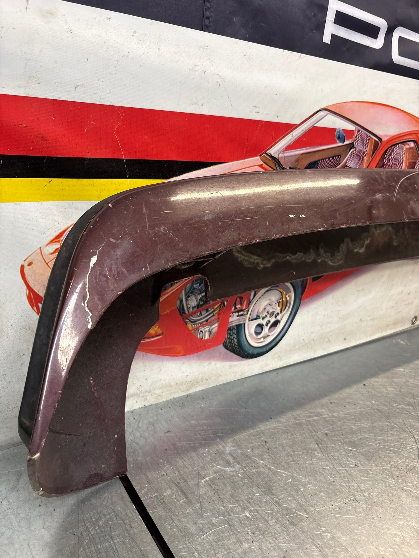 Porsche 944 rear bumper, used 93150538700