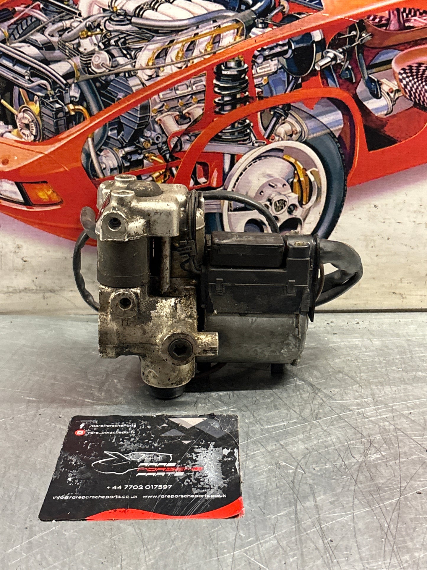 Porsche 928 85.5- ABS Pump module block, used 0265200009