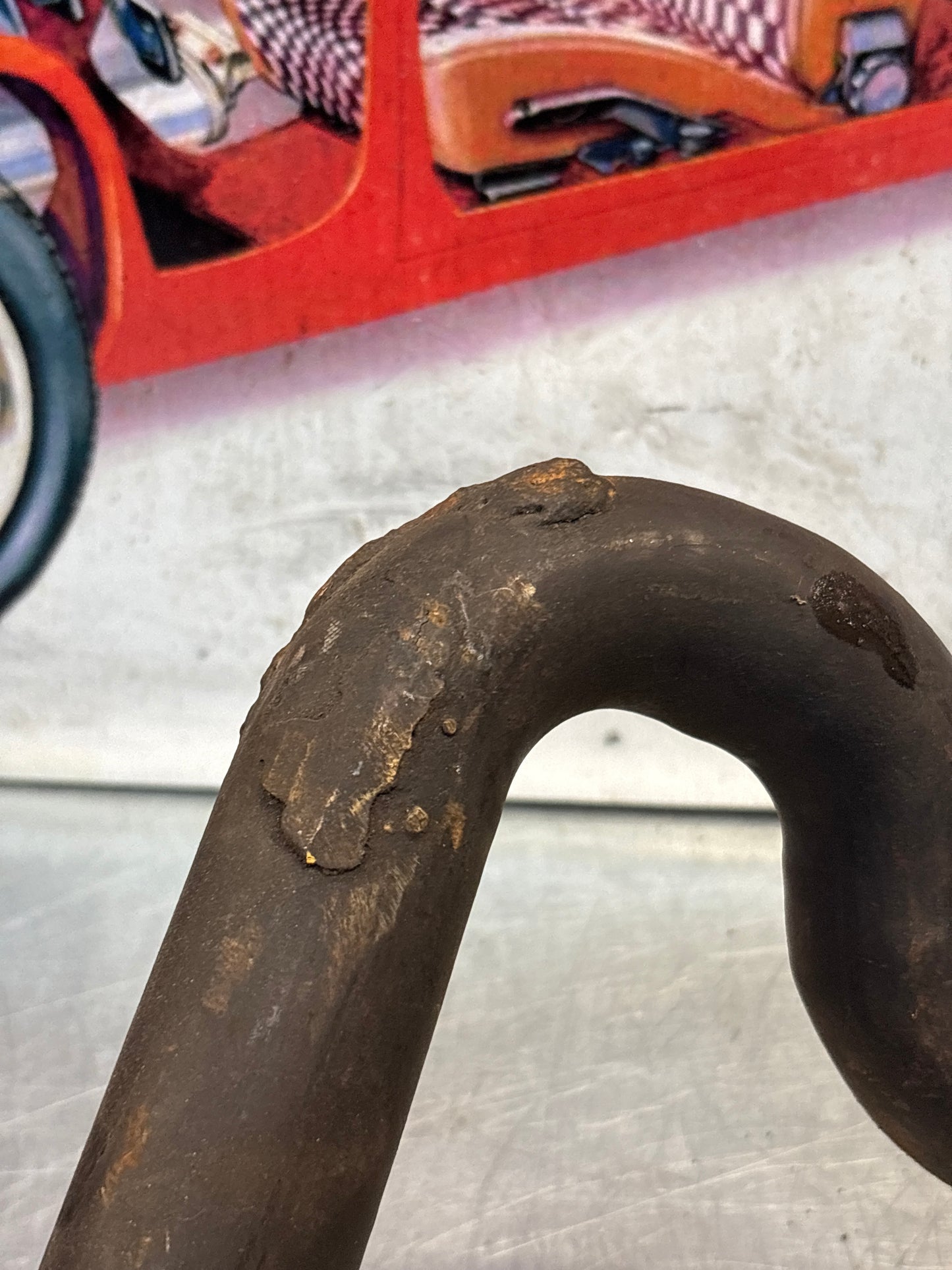 Porsche 924 Turbo wastegate pipe 93112303304 for spares or repair