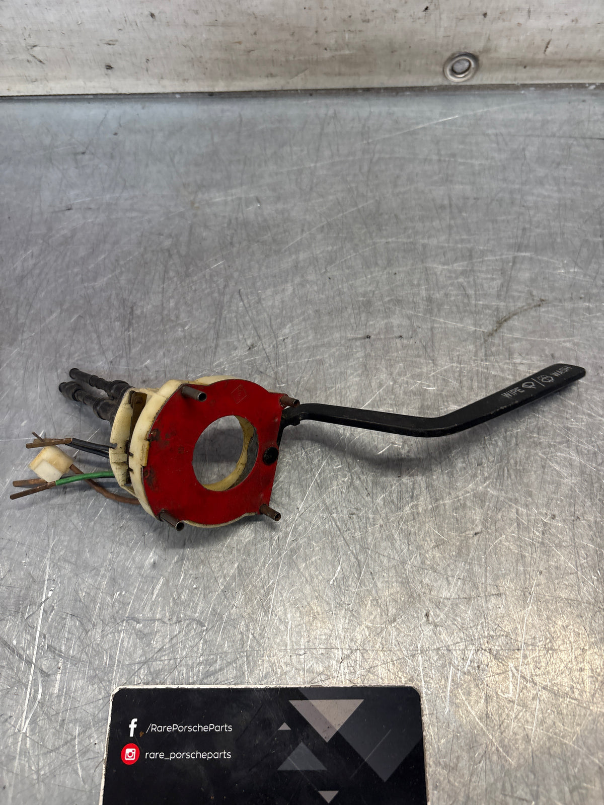Porsche 914 steering coloumn wiper switch, used 91461391515