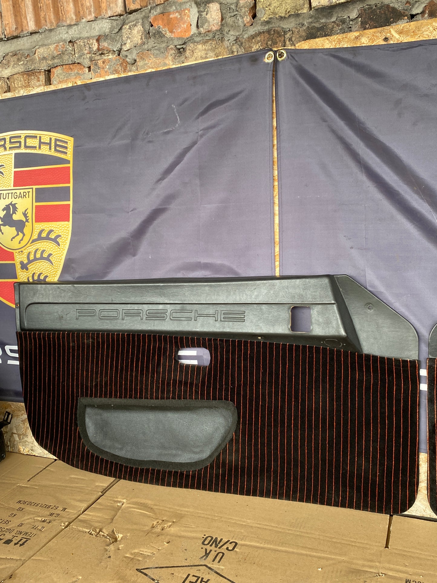 Porsche 924 Carrera GT Seat set with door cards, refurbished