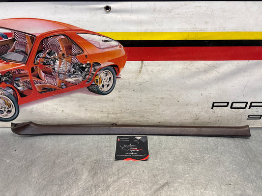 Rivestimento portellone posteriore Porsche 928, sinistro, lato vicino, bordeaux, 92855503702, usato