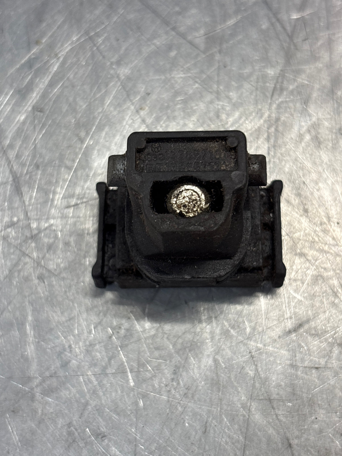 Porsche 924 glovebox lock latch, used 133857131B / 135857131